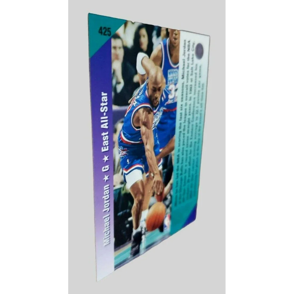 VTG 1992-93 Upper Deck MICHAEL JORDAN UTAH EAST All-Star Weekend NBA AS Card 425